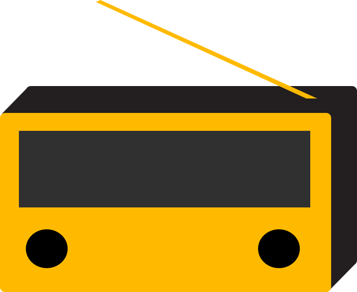 illustration d'une radio